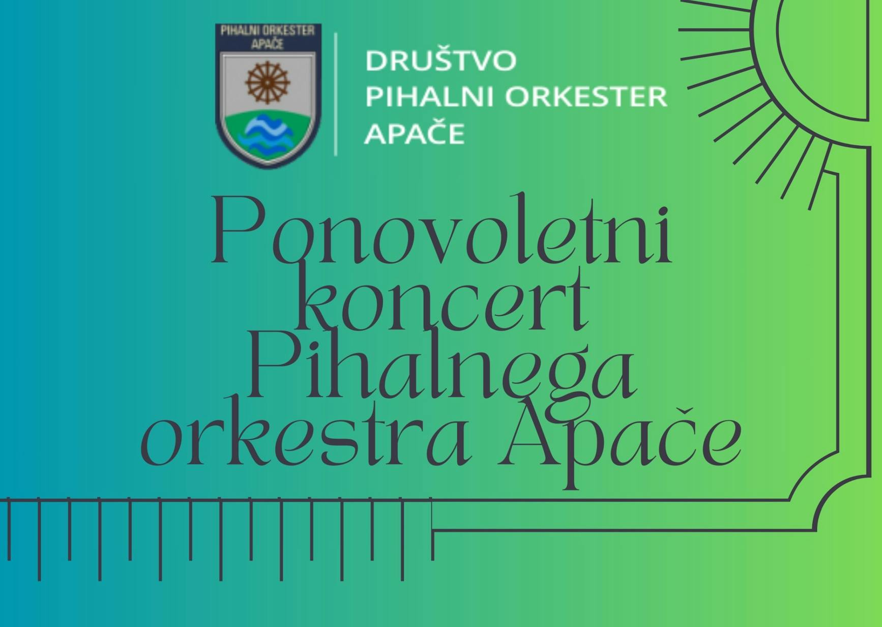 Ponovoletni koncert Pihalnega orkestra Apače